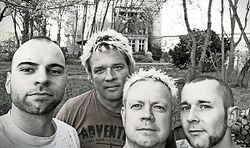 German Ex vlnr. Matti, Burki, Dusche und Kevin